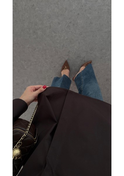 Poplin Acı Kahve Kruvaze Gömlek modelleri