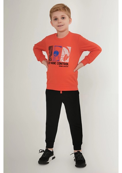 Roly Poly RP3208-G Erkek Çocuk Uzun Kollu Eşofman Takım