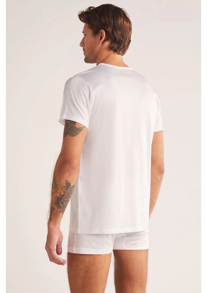 Kom Elite %100 Merserize V Yaka T-Shırt modelleri