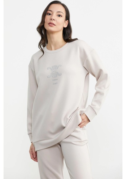 Sementa 76311 Taş Detaylı Rahat Kalıp Eşofman Takım fiyatları