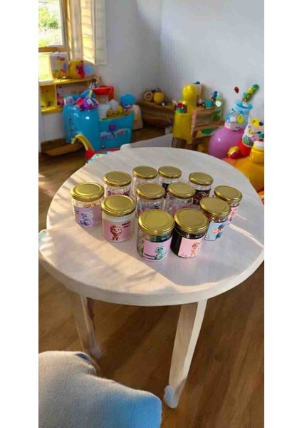 6'lı Hayvanlar Etiketli 210 cc Mama – Yoğurt Kavanozu | Türkçe – Ingilizce Eğitici Seri modelleri