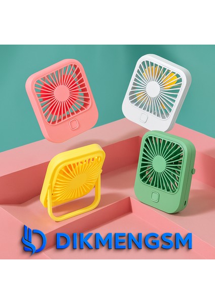 💨 ZB056 Ofis Için Masaüstü USB Şarjlı 3 Kademeli Masa Fanı | Sessiz, Güçlü ve Şık Tasarım