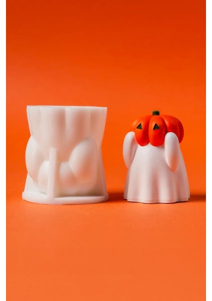 Kabaklı Hayalet M3 Silikon Mum Kalıbı