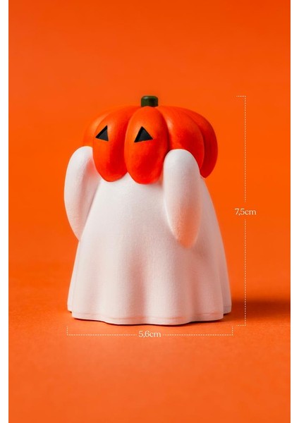 Kabaklı Hayalet M3 Silikon Mum Kalıbı modelleri