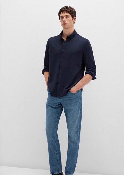 Mavi Black Lacivert Gömlek 0211908-70488 fiyatları