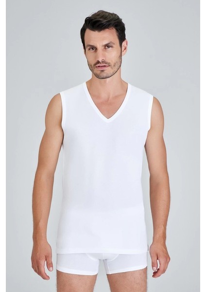 Kom Barry 2'li Paket Derin V Yaka Kolsuz Atlet