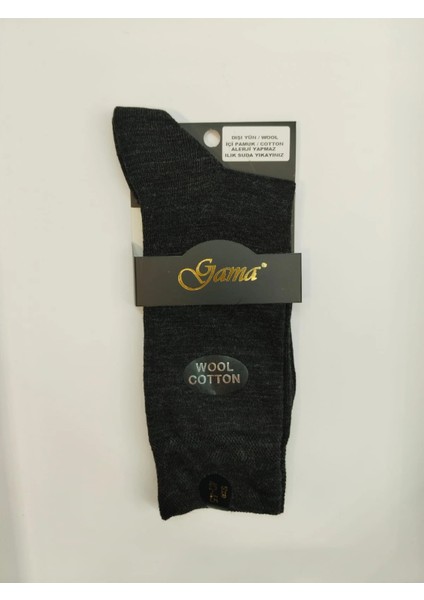Gama 382 Erkek Merinos Yün Çorap