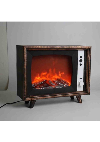 Kamp Karavan Wintage Dekoratif Tv Tasarım Şömine Lamba Dekor fırsatları