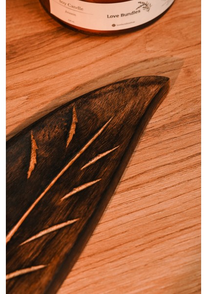 Yaprak Tasarımlı Tütsülük | Meditasyon | Yoga | Sakinleştirici fırsatları