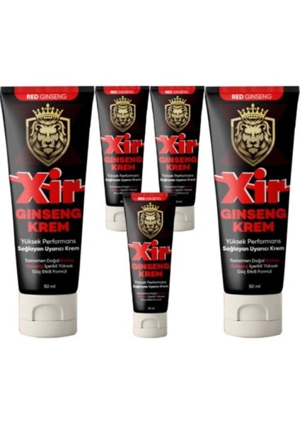 Xir Ginseng Mucizevi Sertleştiricili 3xeffect Cream 50 ml 5 Tane Erkeğe Özel Karışım Krem