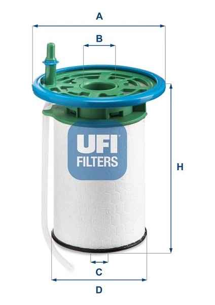 YAKIT FİLİTRESİ BOXER-JUMPER 2.0 BLUE HDI 2015 77366641 77367433 1614111980