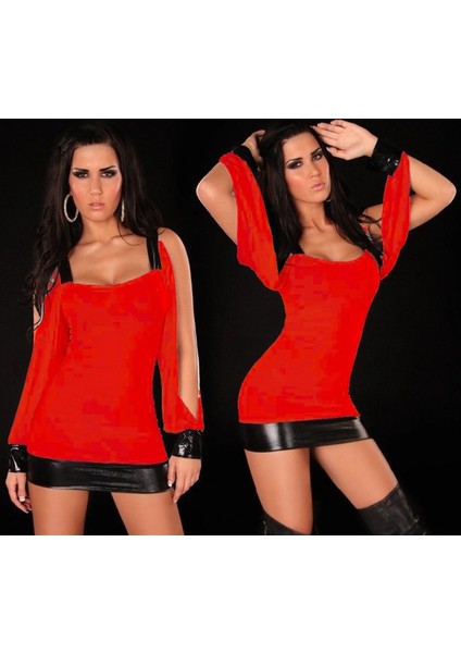 TP100997 Seksi Mini Elbise