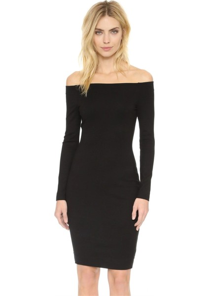 TP101298 Uzun Kollu Straplez Elbise fiyatları