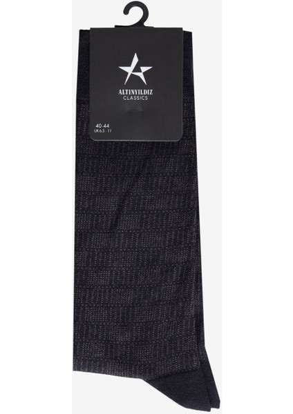 Yumuşak Dokulu Desenli Tekli Çorap