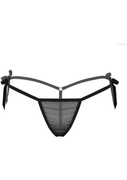 Yandan Bağlamalı Tül String