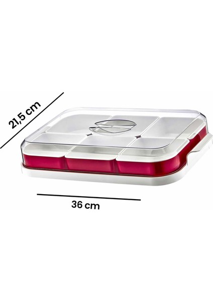 Çift Renkli 6 Bölmeli Kahvaltılık modelleri