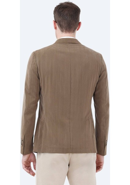 Vizon Düz Modern Fit Ceket