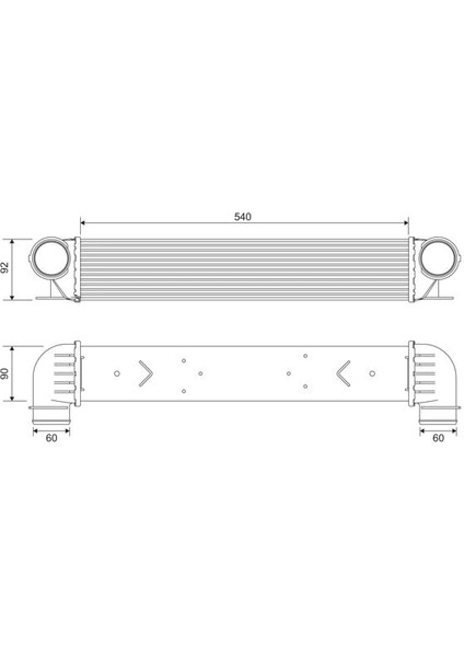 TURBO RATURBO RADYATORU BMW E39 M47 M57 17512247359