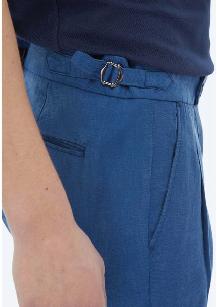 Mavi Dokuma Carrot Fit Casual Bermuda