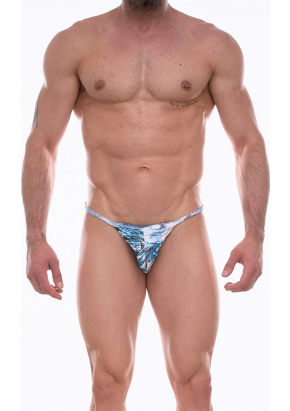 Erkek Desenli Slip Çamaşır