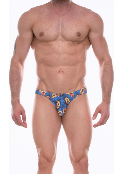 Erkek Desenli Slip Çamaşır