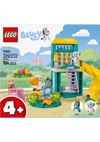 Bfs LEGO Bluey: Bluey ve Chloe ile Oyun Parkı Eğlencesi 11201 modelleri