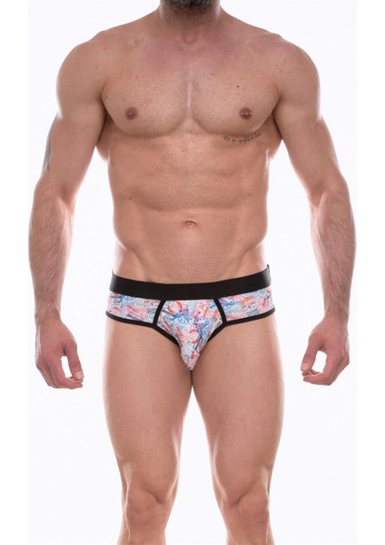 Erkek Desenli Slip