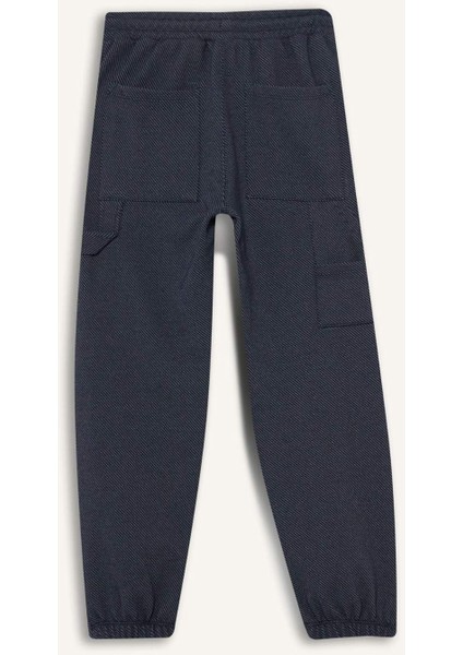 Erkek Çocuk Oversize Geniş Kalıp Beli Lastikli Eşofman Altı G3274A825WN