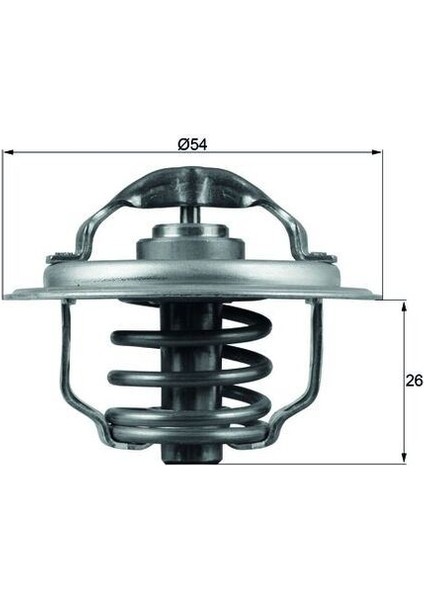 TERMOSTAT 87C GOLF 5-6-PLUS-JETTA 3-PASSAT-TIGUAN-A3-A6-LEON 2.0TDI BMA BKP BKP-BKD-CBAB-CBDA 03G121113