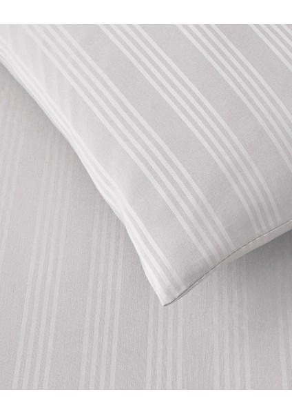 Glossy Kolay Ütülenir Perkal Çift Kişilik Nevresim Takımı 200X220 cm Beyaz fırsatları