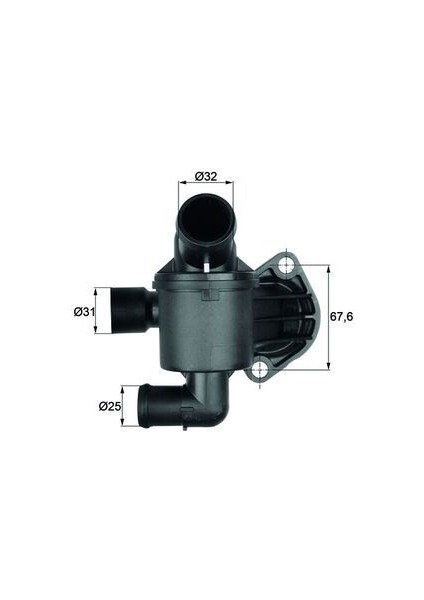 TERMOSTAT KOMPLE 87C AMAROK CRAFTER CKUB CSLB CDCA CDBA CKTB CKTC CKUC 03L121111H 03L121111AB