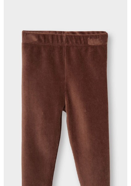 Kız Bebek Düz Paça Fitilli Kadife Tayt Y1083A225WN fiyatları