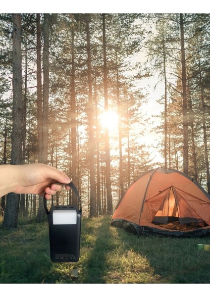 Outdoor Ultra Dayanıklı Uzun Ömürlü Powerbank Hızlı Şarj Destekli 22.5W 60000 Mah Powerbank Kamp Karavan Çadır modelleri
