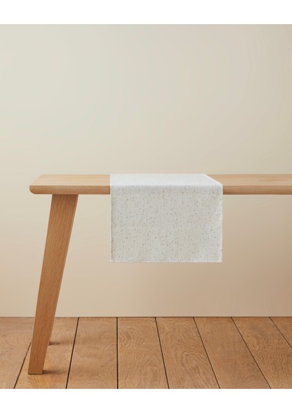 Goldenite Polyester Runner 45X145 cm Gold