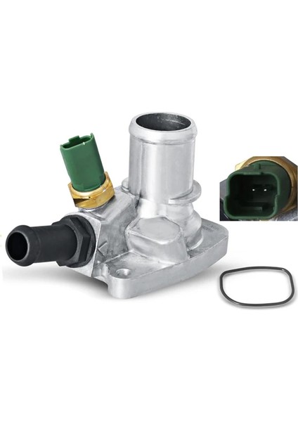 TERMOSTAT FIAT 500-PANDA MÜŞÜRLÜ-FORD K 1.2- 2008-2016 55202371 9S518575AA