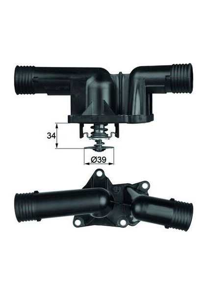 TERMOSTAT 95 BMW E36 M42 M44 11531432884 11531743017