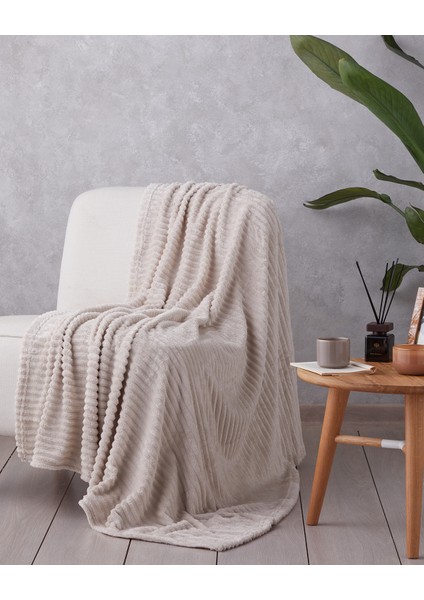 Cozy Oasis Supersoft Tv Battaniye 120X160 cm Krem fiyatları