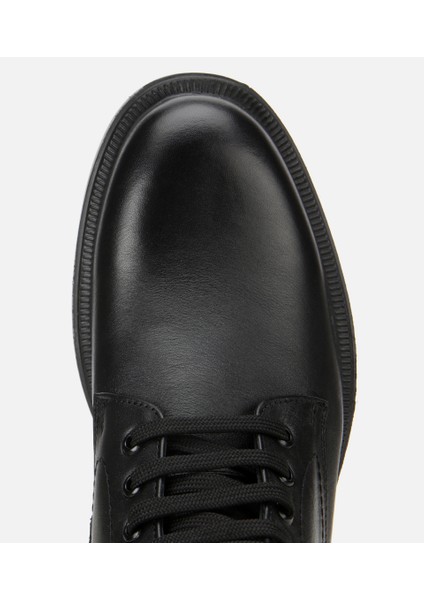 02BOH311940A100 ERKEK Deri Siyah Fermuarlı Kalın Tabanlı Casual Bot indirimleri