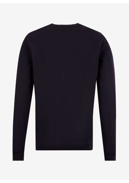 V Yaka Basic Düz Lacivert Erkek Kazak F5WM-KZK 2557 modelleri