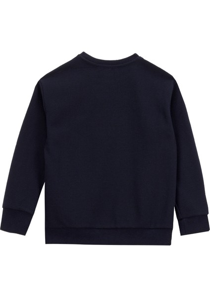 Düz Erkek Çocuk Lacivert Sweatshırt D5WB-SWT3102 fiyatları