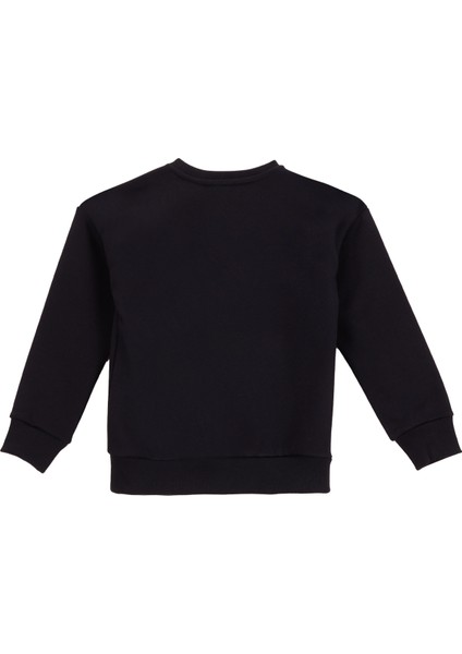 Baskılı Erkek Çocuk Siyah Sweatshırt D5WB-SWT3020 fiyatları