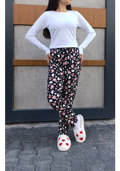 Süet Kışlık Yumuşak Dokulu Kadın Pijama