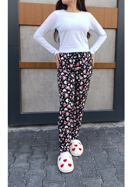 Süet Kışlık Yumuşak Dokulu Kadın Pijama modelleri