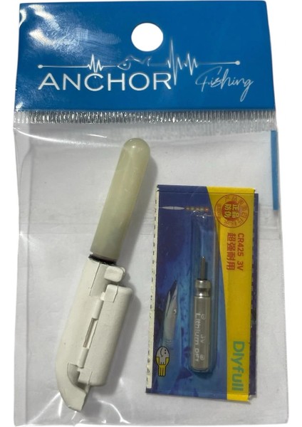 Pilli Kıskaçlı Sensörlü Olta Fosforu