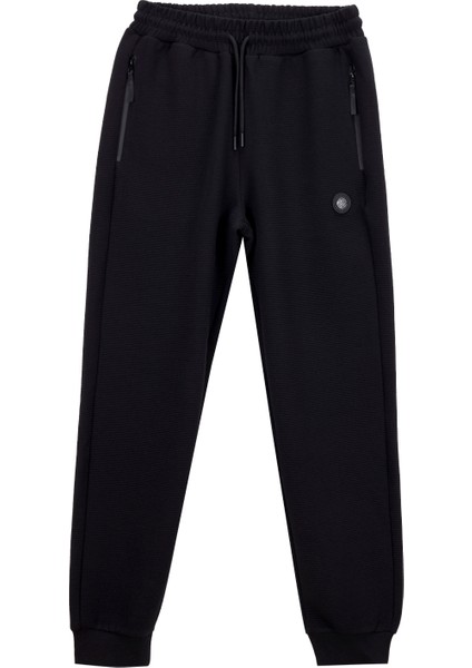 D5WM-EA3985 Siyah Relaxed Düz Erkek Eşofman Altı fiyatları