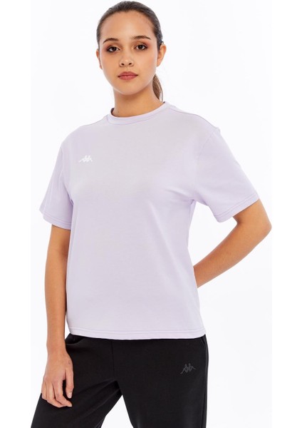 Nadya Kadın Mor Regular Fit Tişört fiyatları