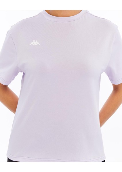 Nadya Kadın Mor Regular Fit Tişört modelleri