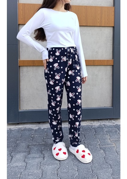 Süet Kışlık Yumuşak Dokulu Kadın Pijama modelleri