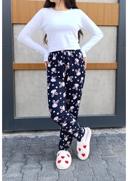 Süet Kışlık Yumuşak Dokulu Kadın Pijama fırsatları