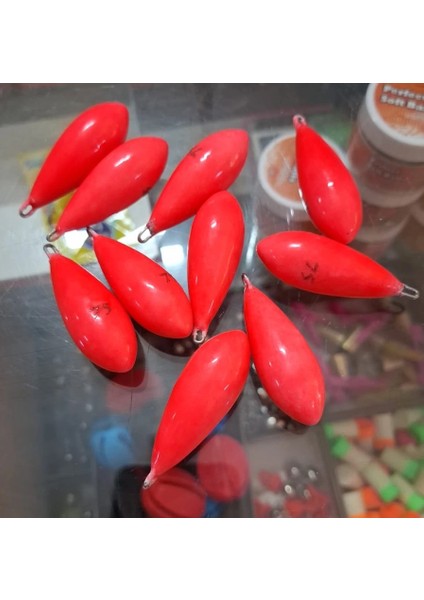 Surf Olta Kurşunu Kırmızı Uv Renkli 100GR 1 Adet